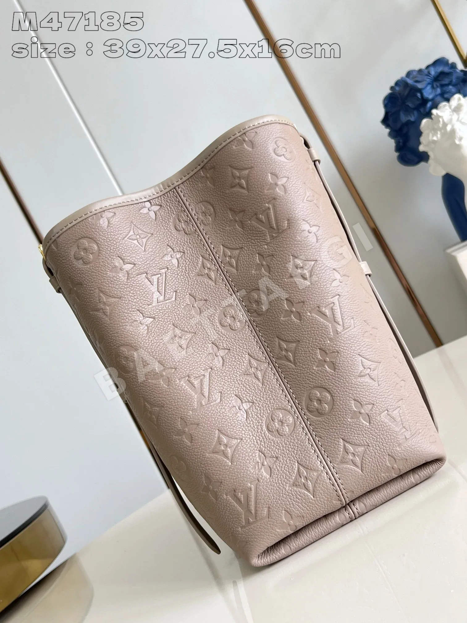 루이비통 바빌론 MM 소가죽 토트백 M47185 상세 이미지 3