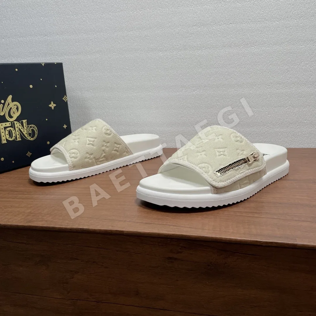 루이비통 모노그램 데님 벨크로 샌들 135787