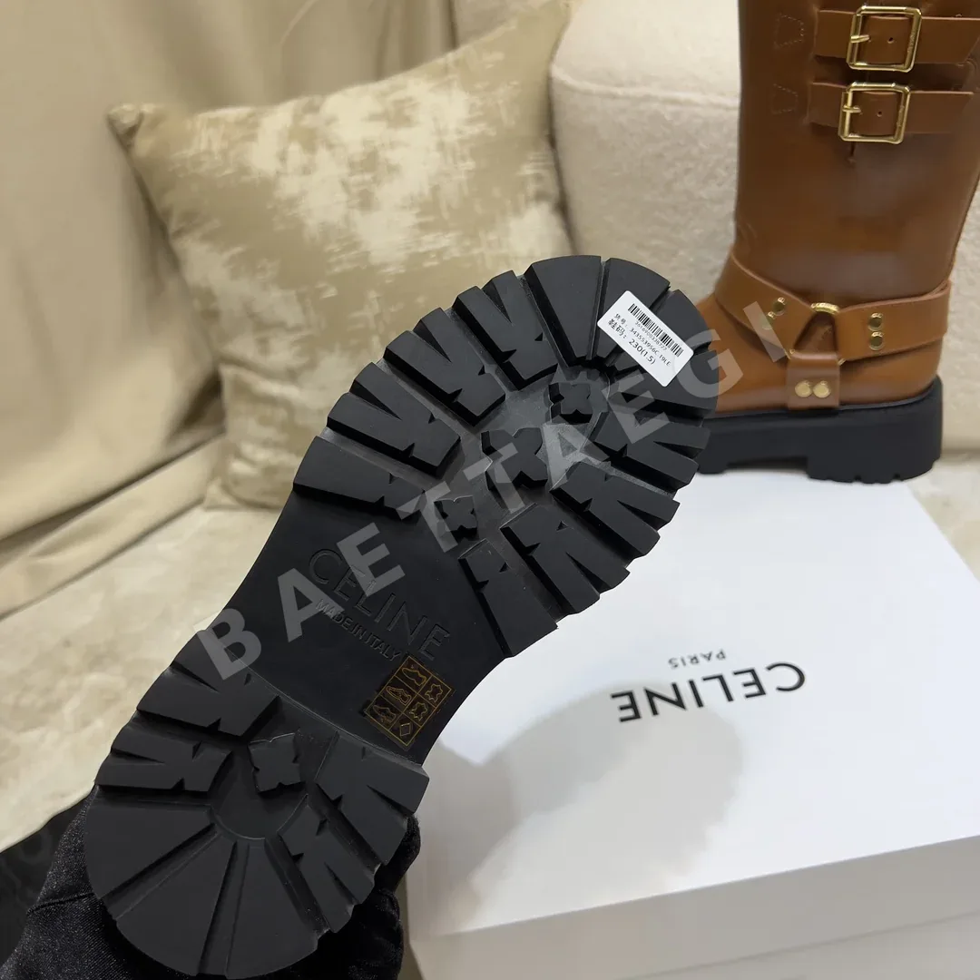 셀린느 플랫폼 미드 카프 모터사이클 부츠 상세 이미지 7
