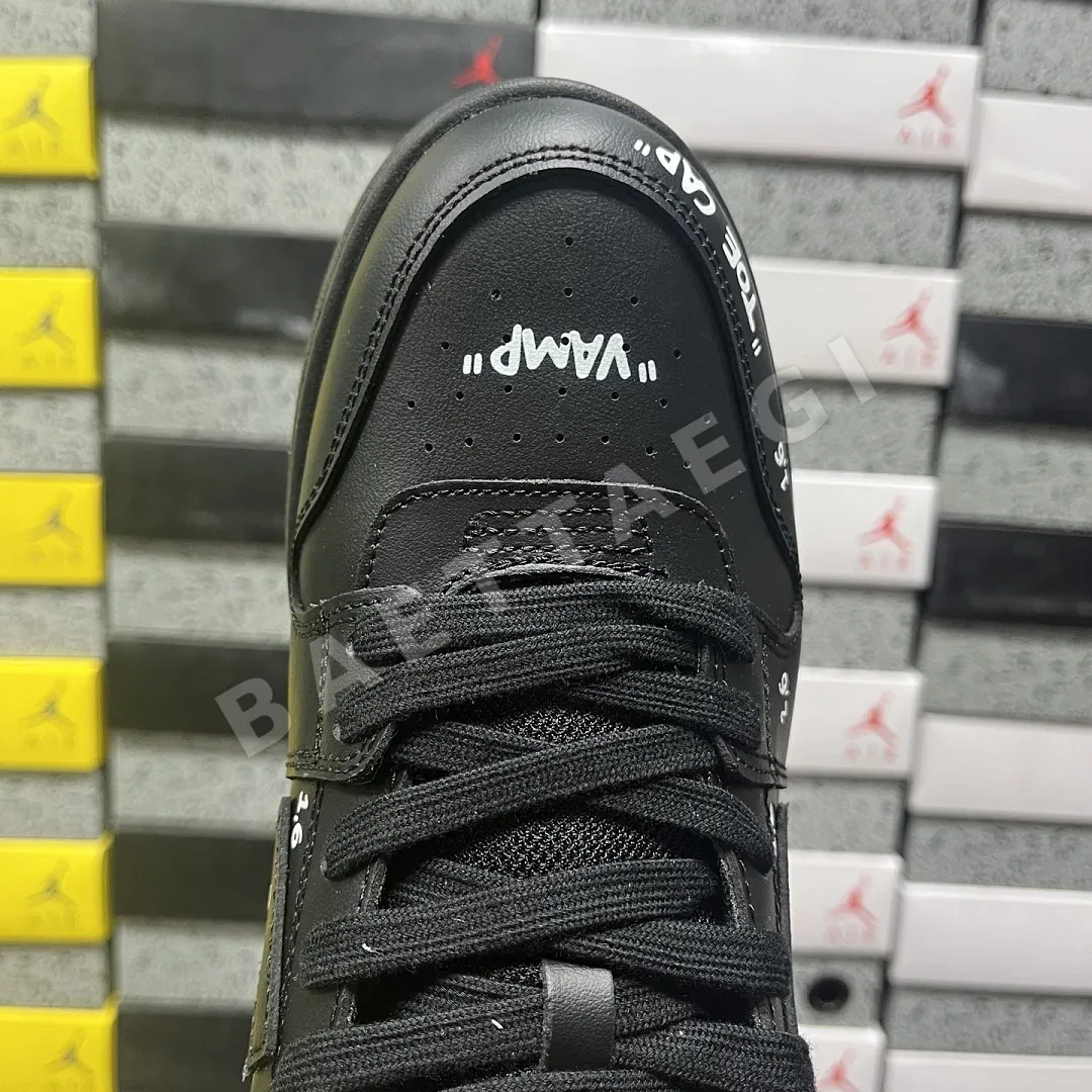 오프화이트 아웃 오브 오피스 OOO 로우 탑스 블랙 202440 Off White Out Of Office OOO Low Tops 상세 이미지 6