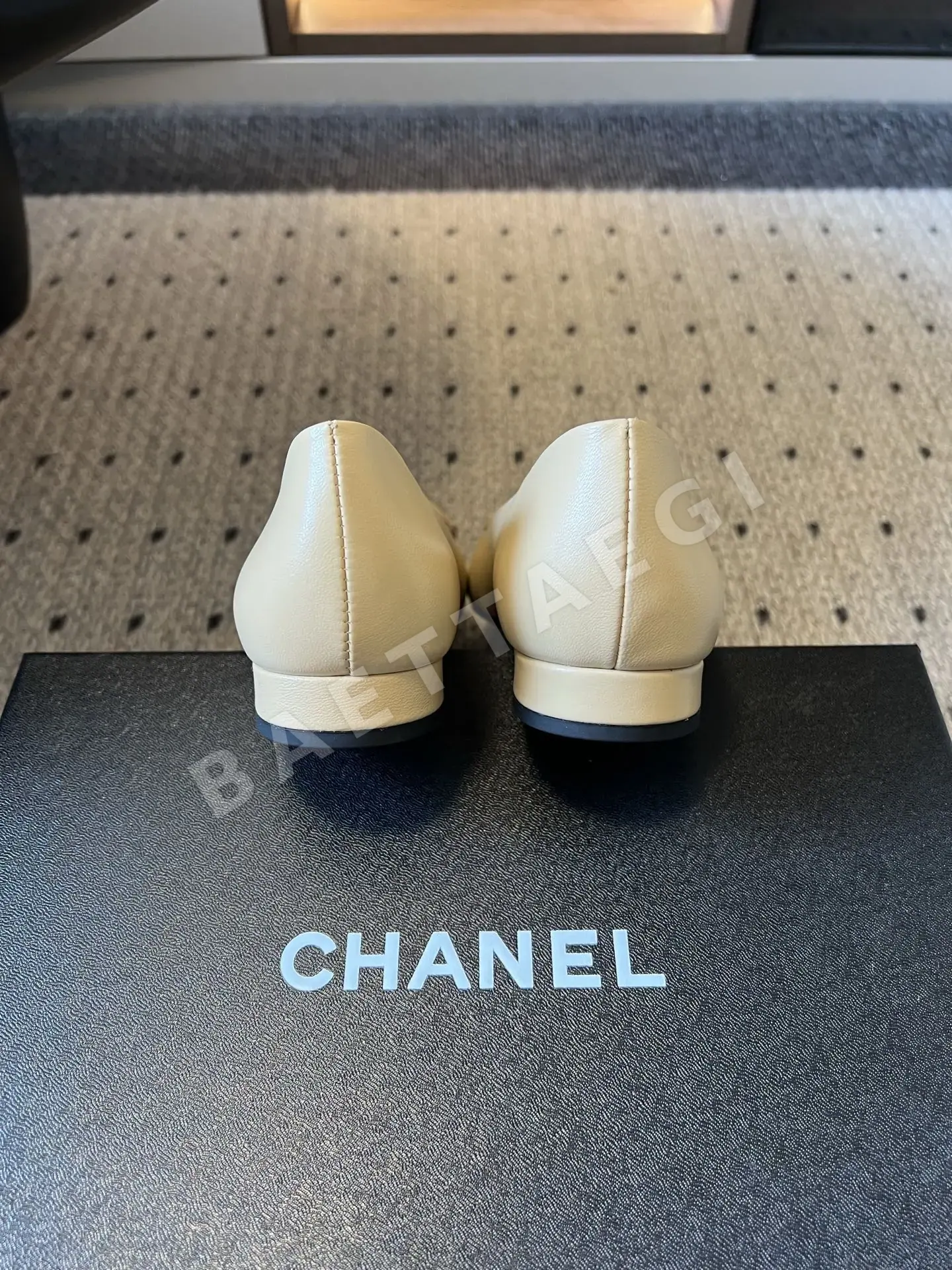 샤넬 컬러블록 플랫슈즈 상세 이미지 9