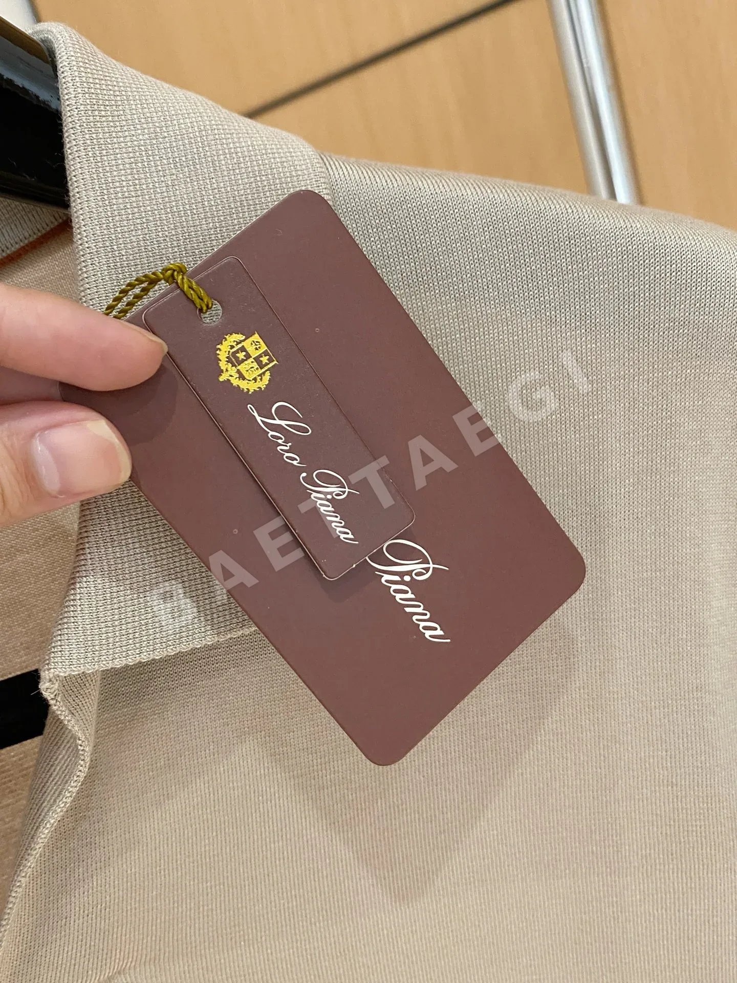 로로피아나 아세테이트 텐셀 혼방 남성 반팔셔츠 상세 이미지 5