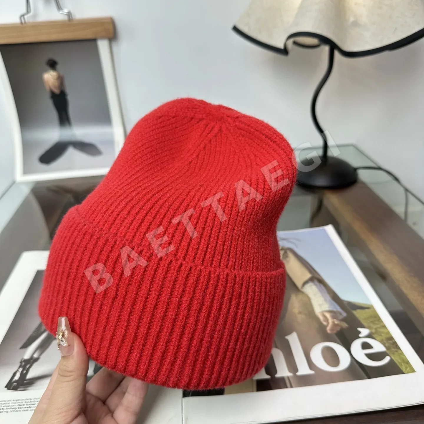 루이비통 니트 비니 모자 상세 이미지 9