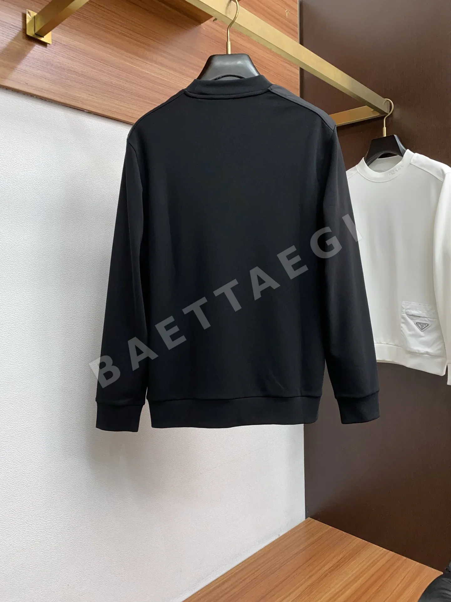 프라다 남성 모달 플리스 긴팔 스웨트셔츠 상세 이미지 9