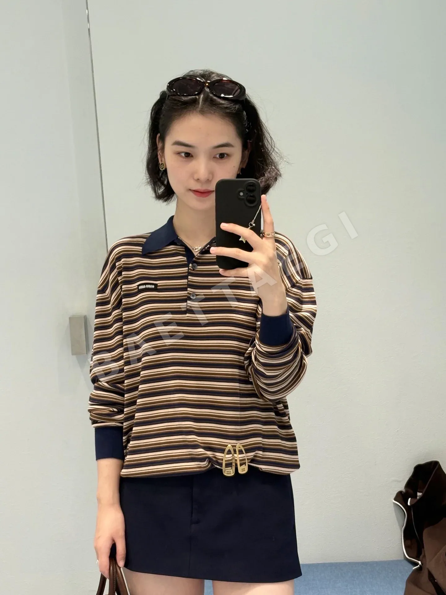 미우미우 여성 긴팔 97183