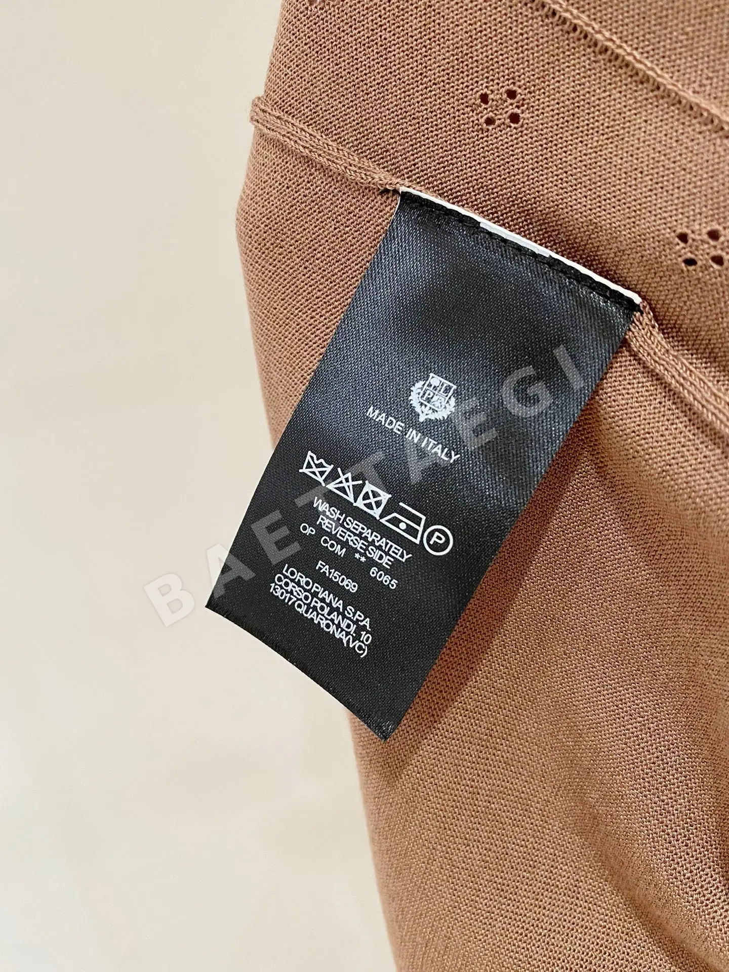 로로피아나 남성 반팔 티셔츠 상세 이미지 8