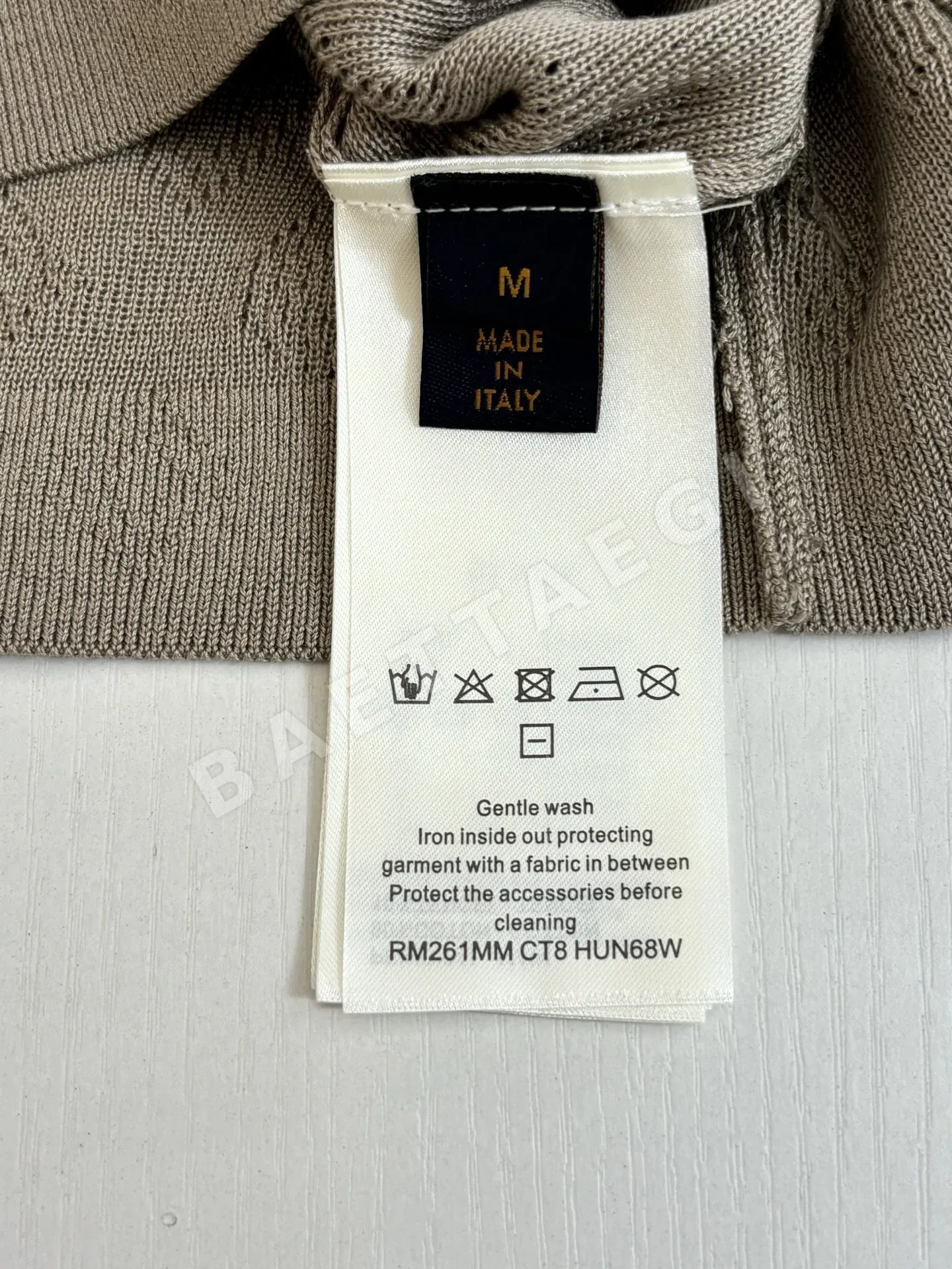 루이비통 메시 카라 반팔 티셔츠 상세 이미지 10