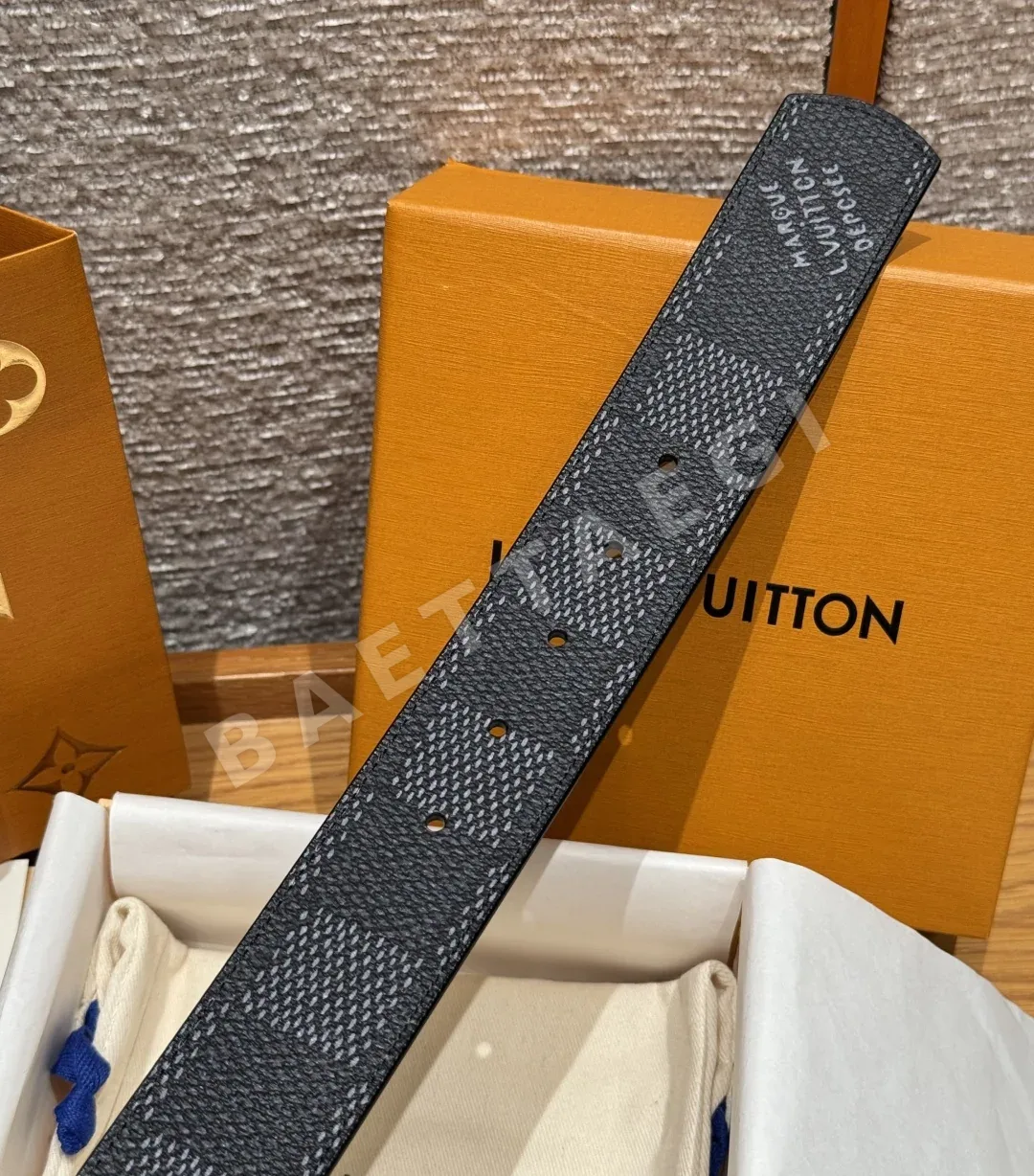 루이비통 이니셜 다모플라주 40mm 리버시블 벨트 상세 이미지 8