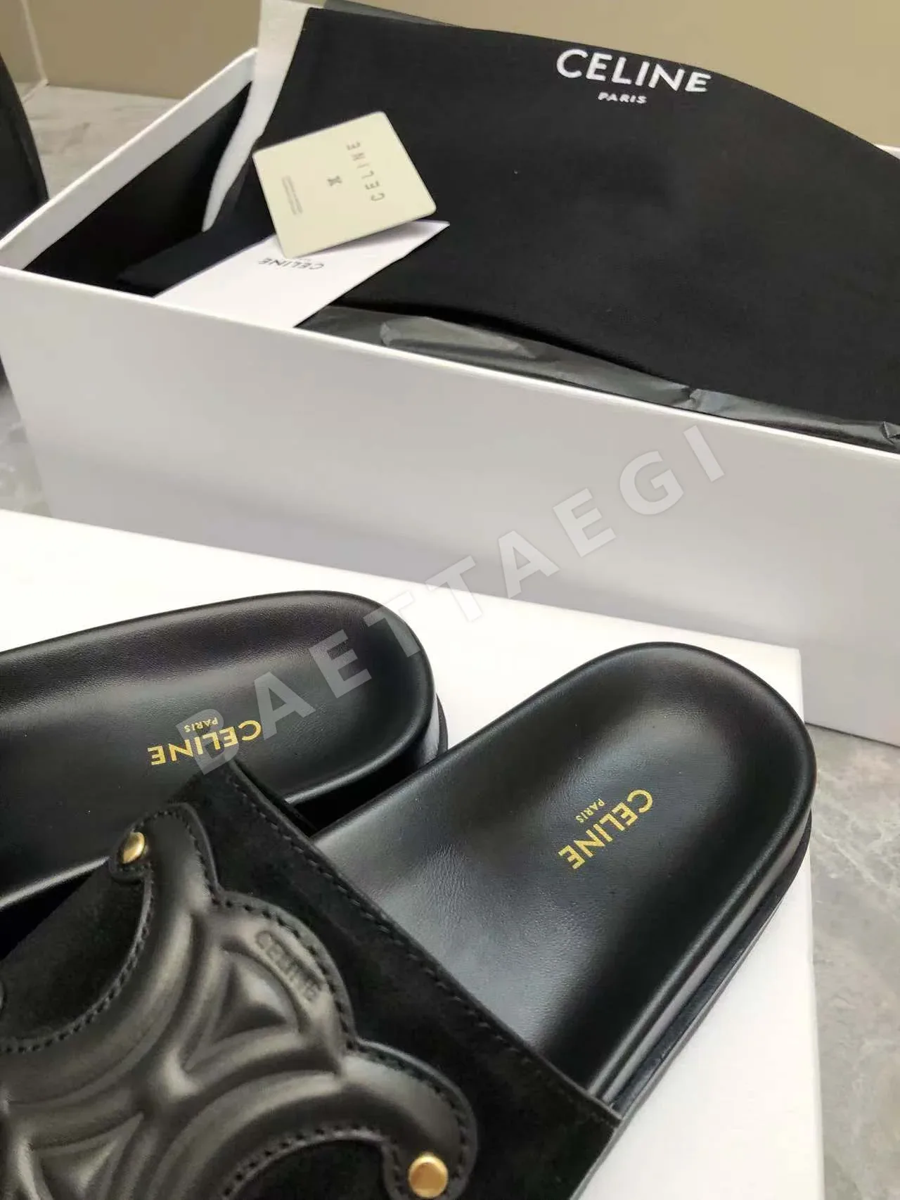 셀린느 개선문 로고 샌들 상세 이미지 5