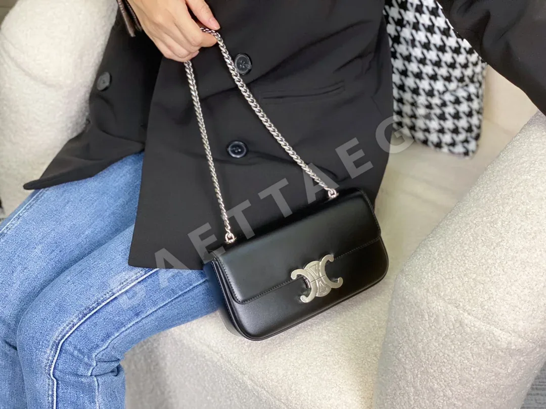 셀린느 개선문 은색 체인 백 86307