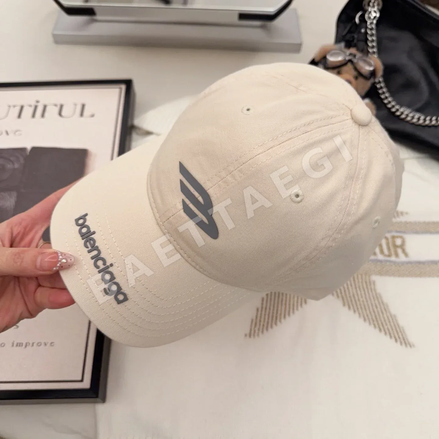발렌시아가 모자 81758 Balenciaga Cap 상세 이미지 4