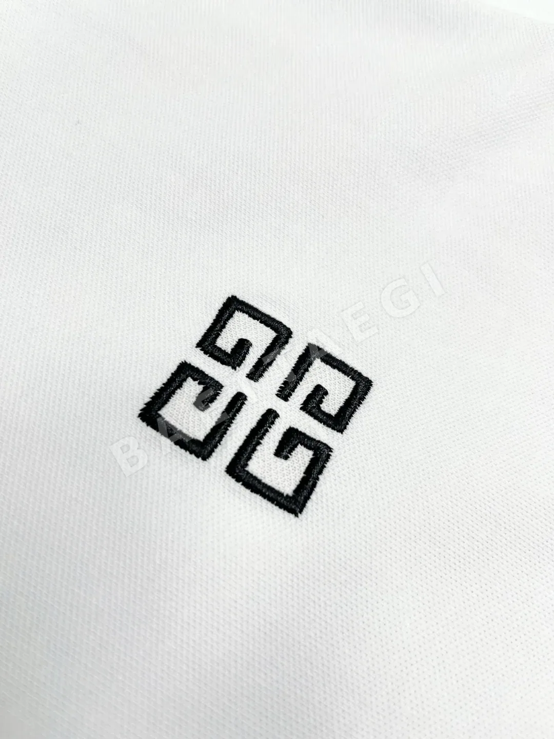 지방시 자수 폴로 반팔 티셔츠 상세 이미지 6