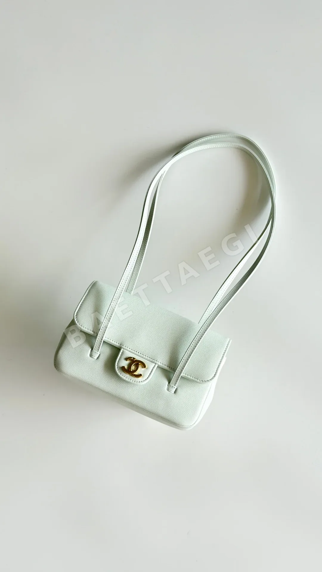 샤넬 프레피 코코 롱 숄더 플랩 미니백 상세 이미지 5