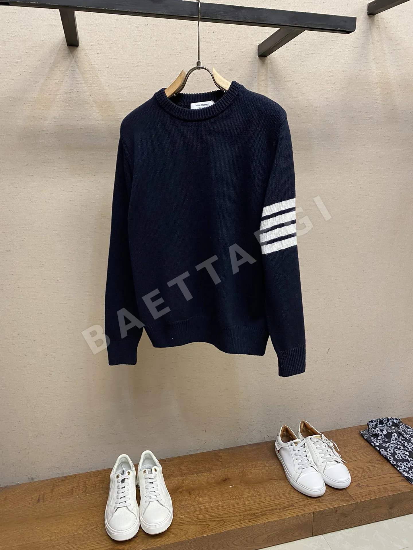 톰브라운 울 크루넥 니트 207662