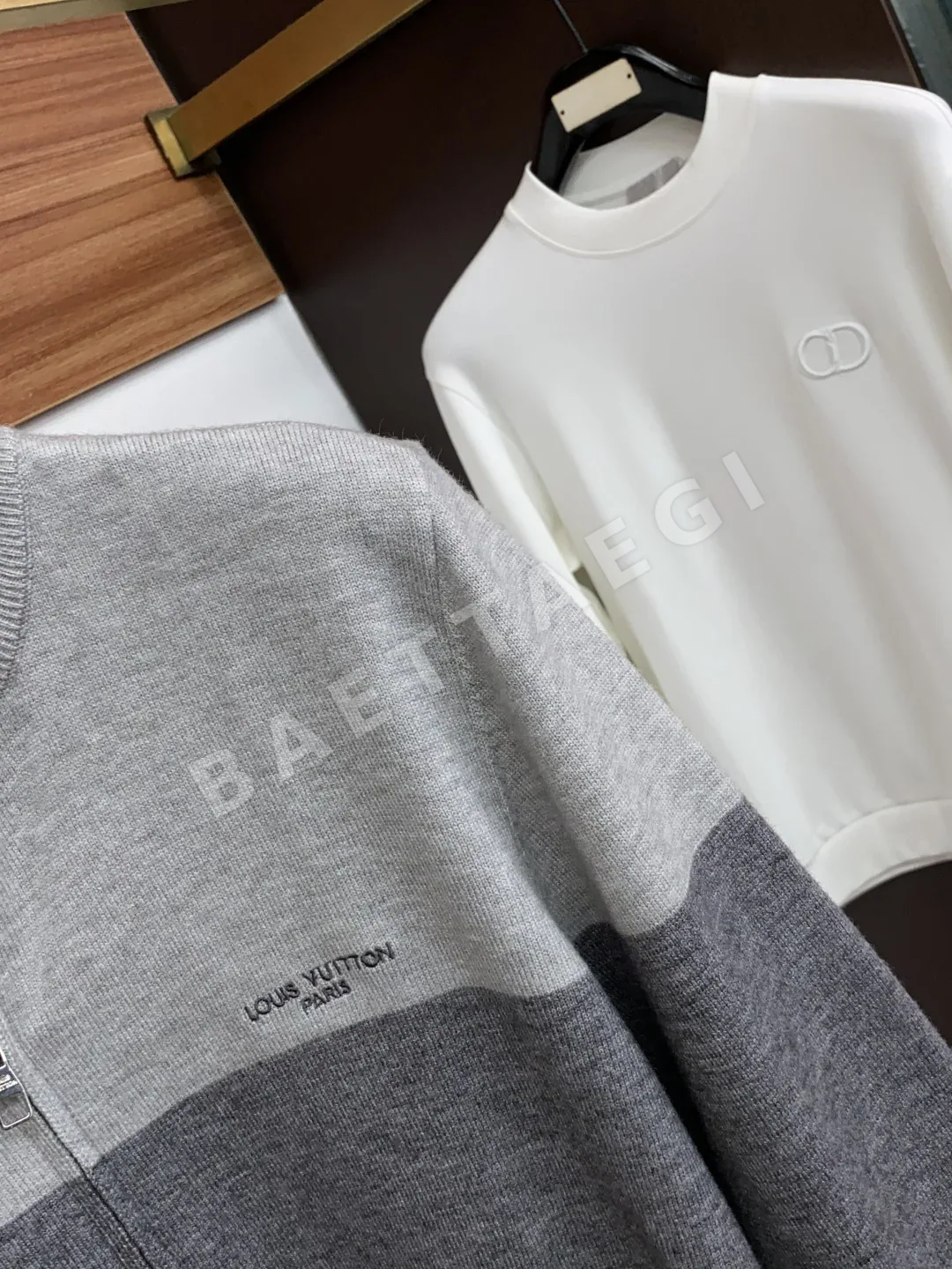 루이비통 울 혼방 남성 자켓 상세 이미지 4