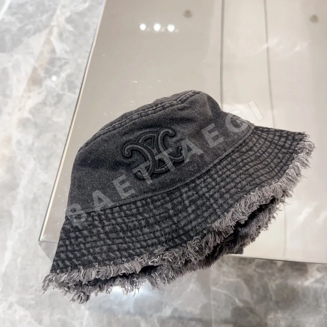 셀린느 워시드 데님 피셔맨 모자 상세 이미지 8