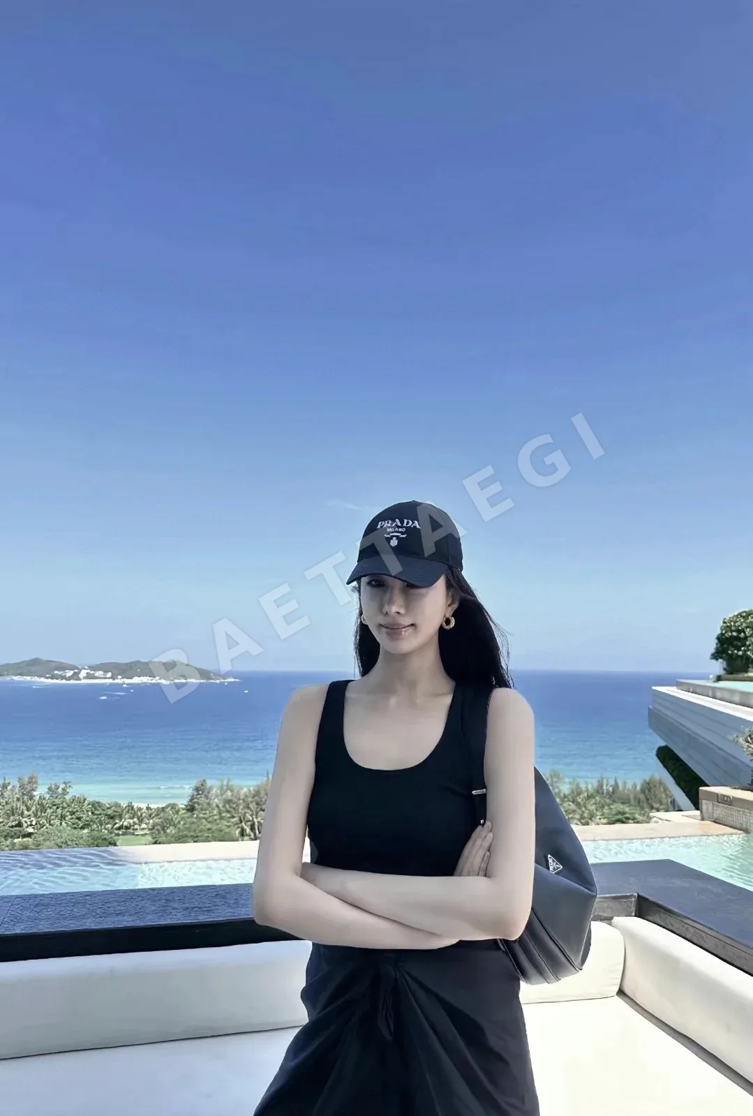 프라다 나일론 야구모자 상세 이미지 5