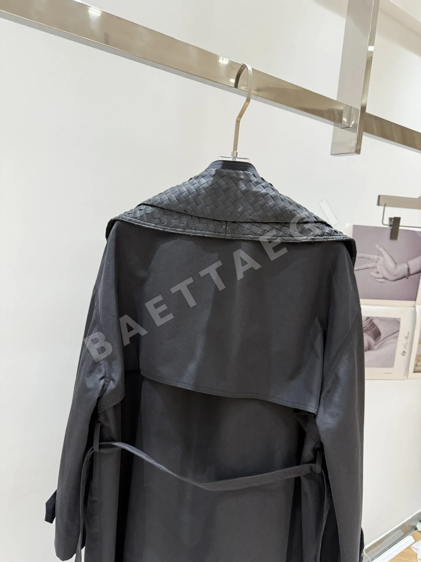 보테가베네타 라펠 카라 여성 자켓 상세 이미지 9