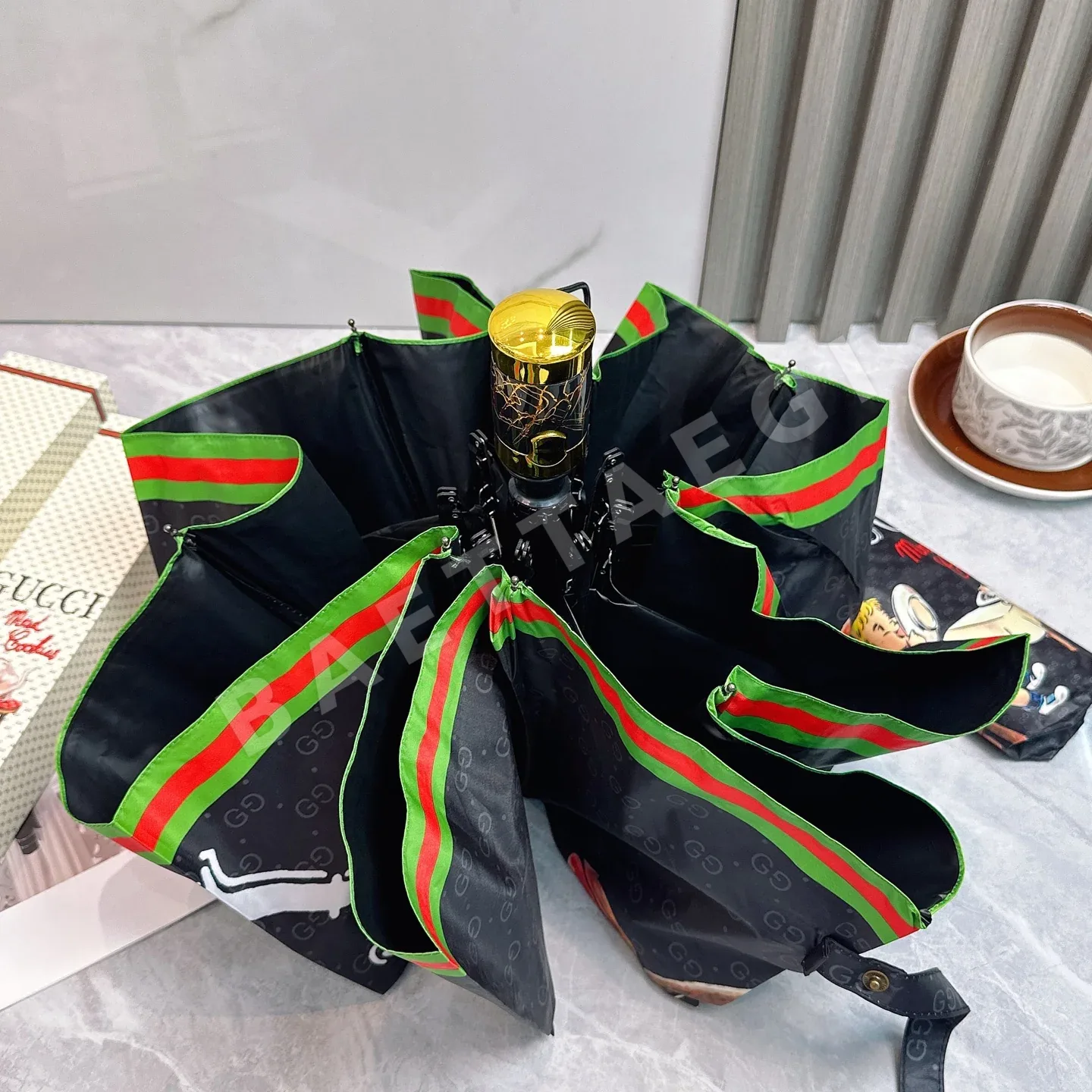 구찌 전자동 접이식 우산 상세 이미지 5
