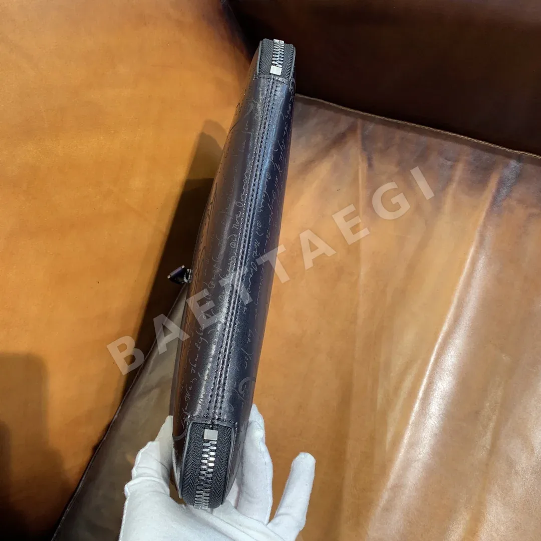 벨루티 카프스킨 클러치백 파일백 가방 상세 이미지 4