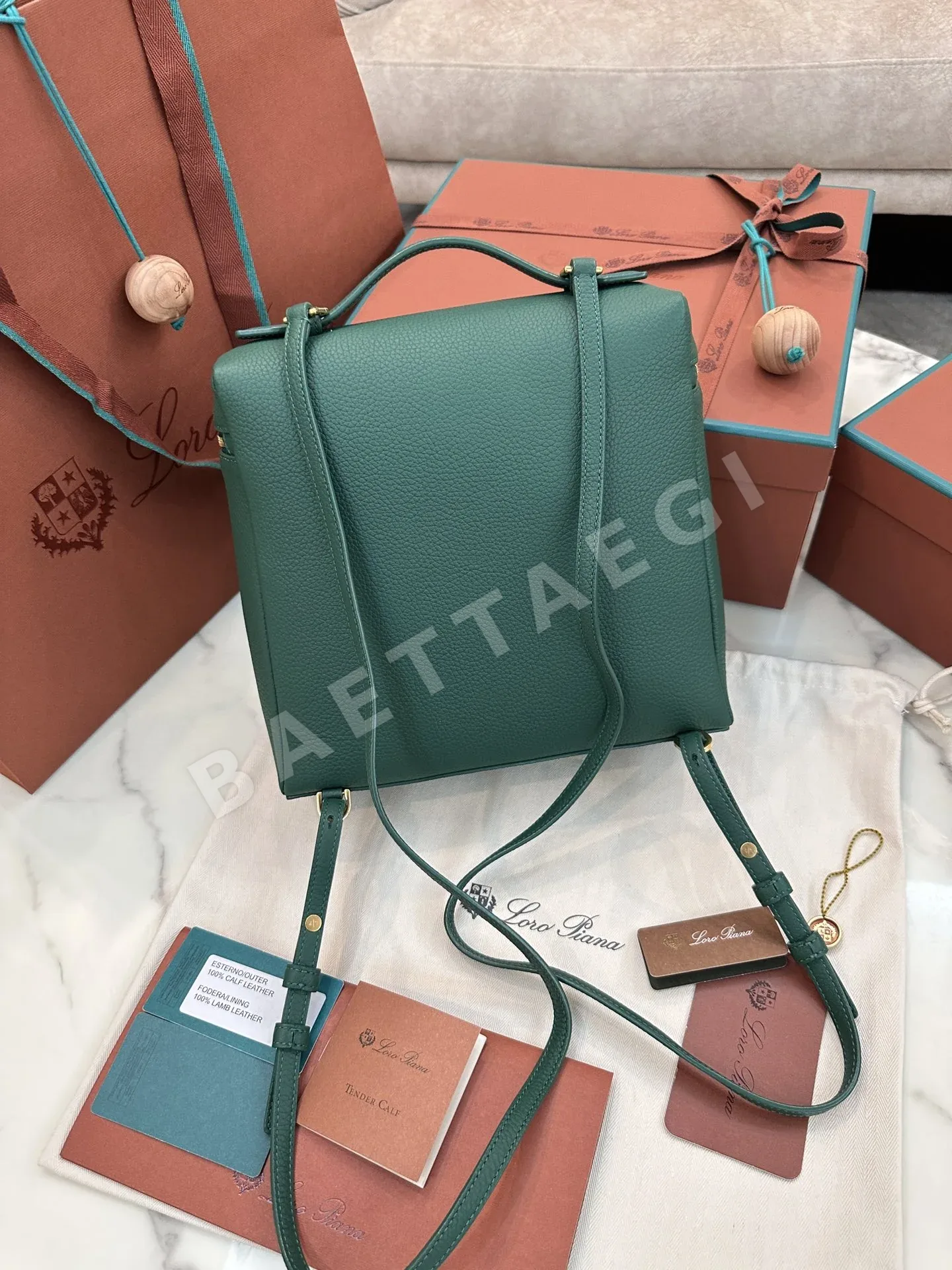 로로피아나 엑스트라 포켓 백팩 상세 이미지 7