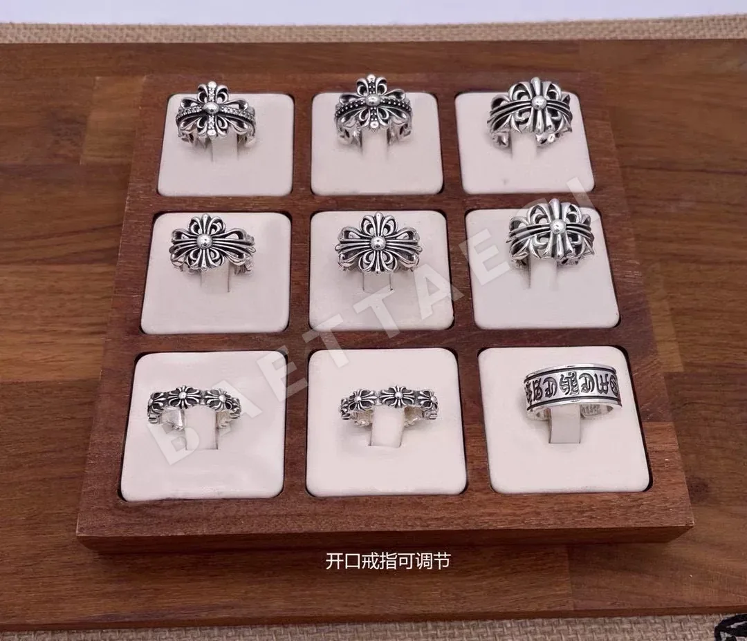 크롬하츠 클래식 레트로 크로스 반지 상세 이미지 4