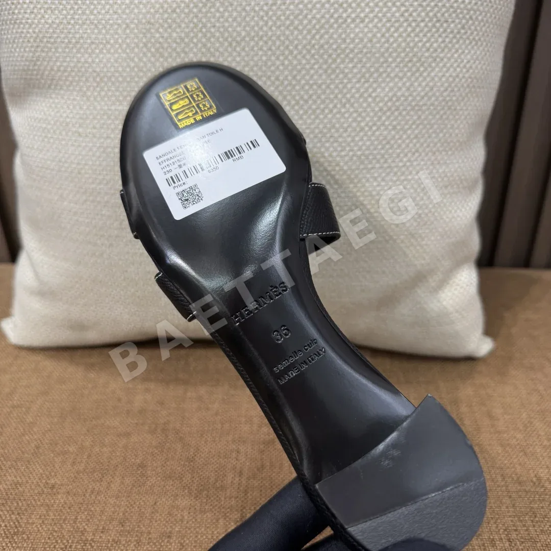에르메스 오아시스 H자형 뮬 샌들 상세 이미지 9