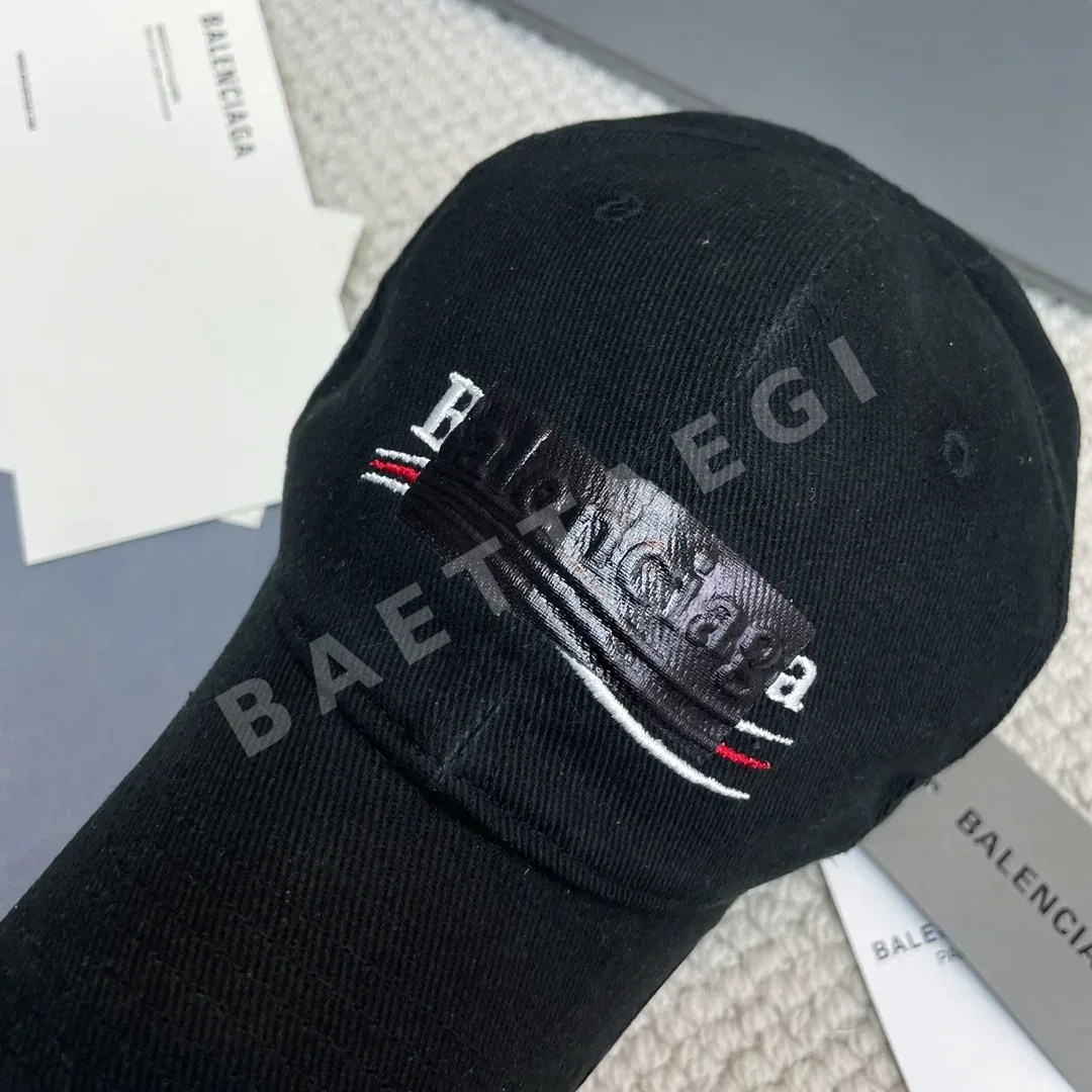 발렌시아가 코카콜라 자수 베이스볼 캡 상세 이미지 3
