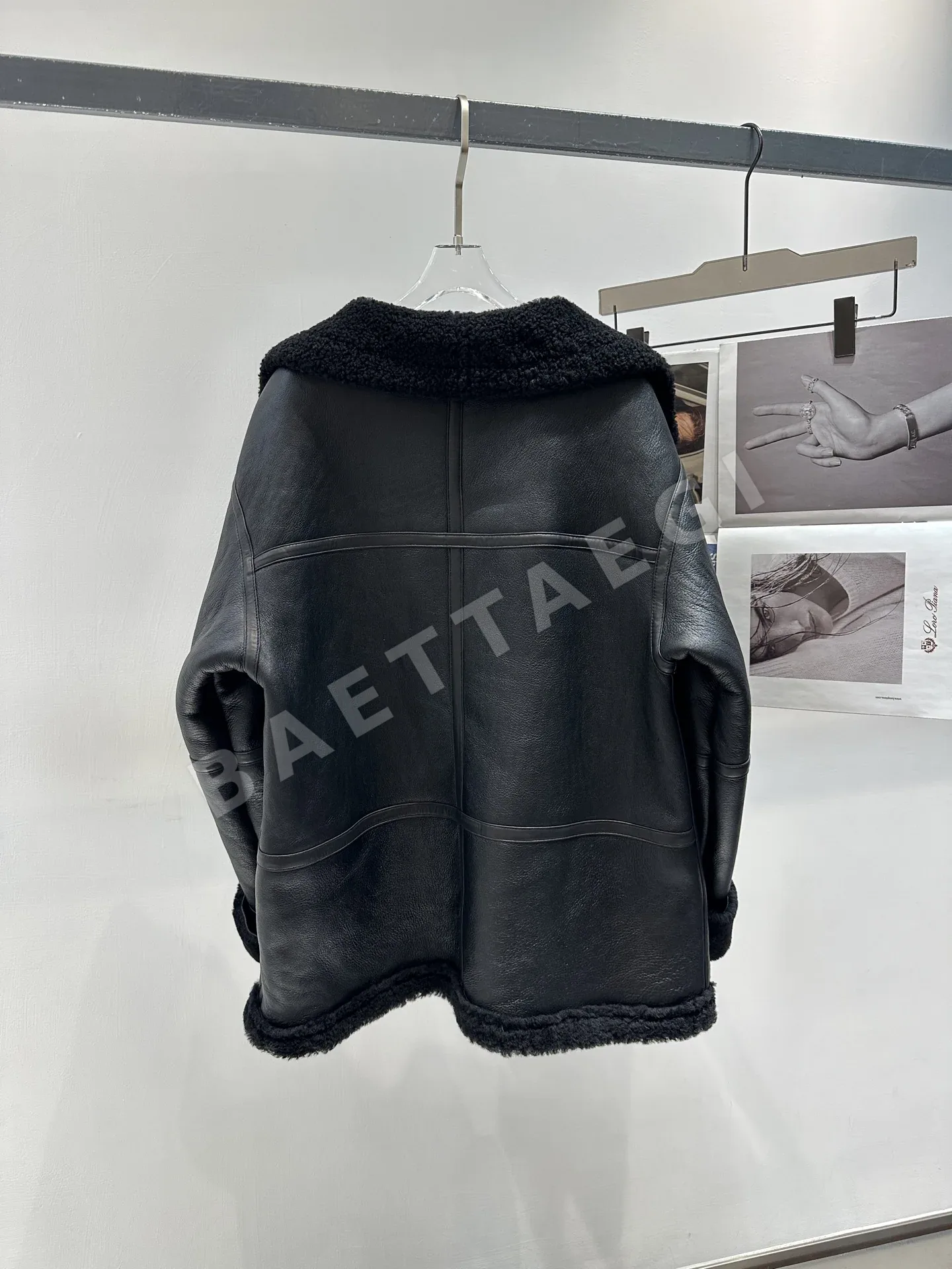 토템 여성 울 퍼 자켓 상세 이미지 9