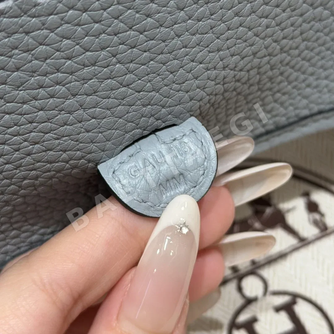 에르메스 미니 에블린 린넨 블루 크레망스 지갑 상세 이미지 8