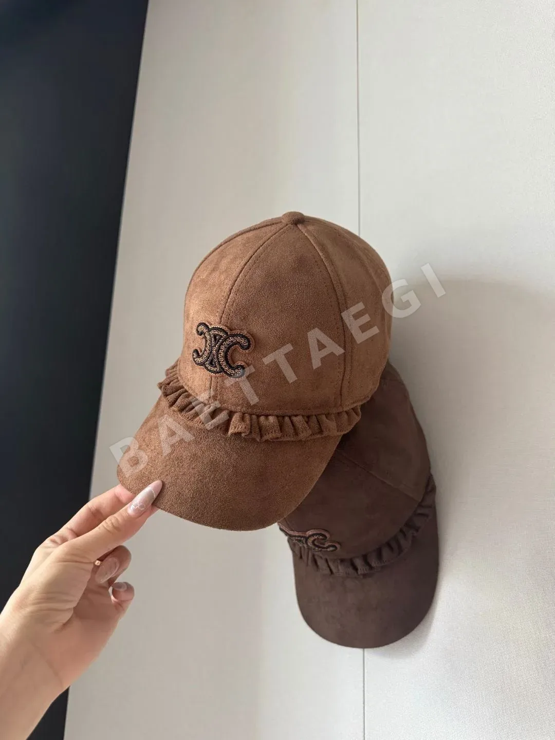 셀린느 스웨이드 베이스볼 캡 상세 이미지 7