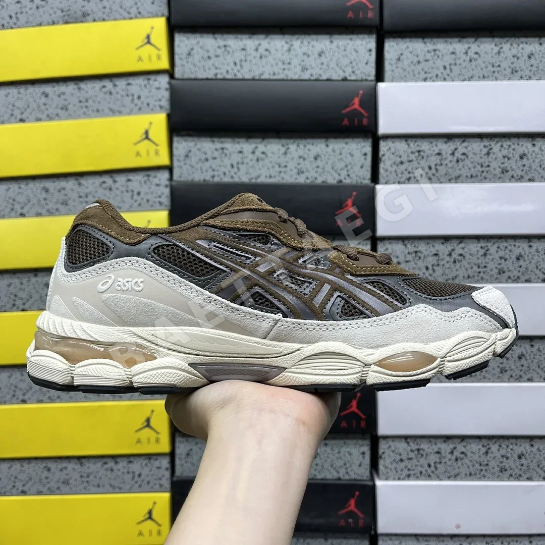 아식스 [ZC] 젤 NYC 1203A383-201 200518 Asics Gel-NYC Brown Storm Black Coffee 상세 이미지 9