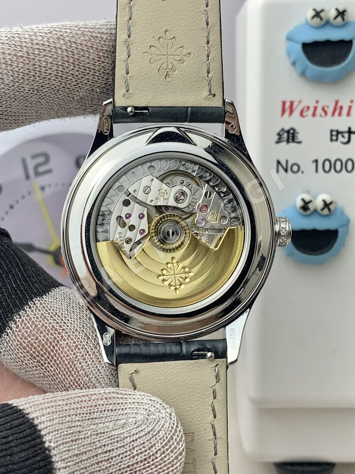파텍필립 컴플리케이션 애뉴얼 캘린더 자동 시계 38MM4948 G 상세 이미지 4