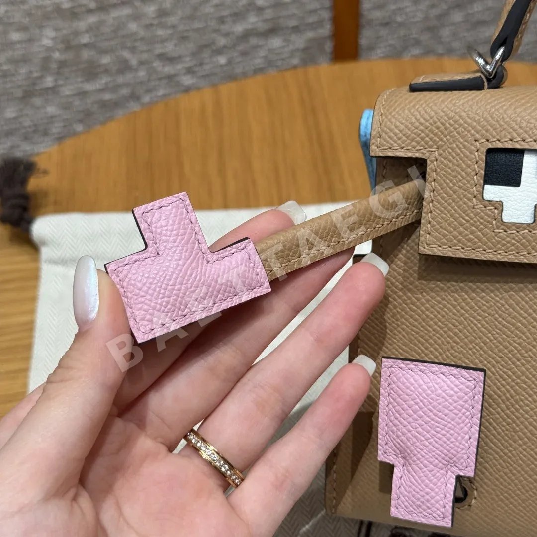 에르메스 켈리돌백 밀크티 가죽 가방 상세 이미지 8