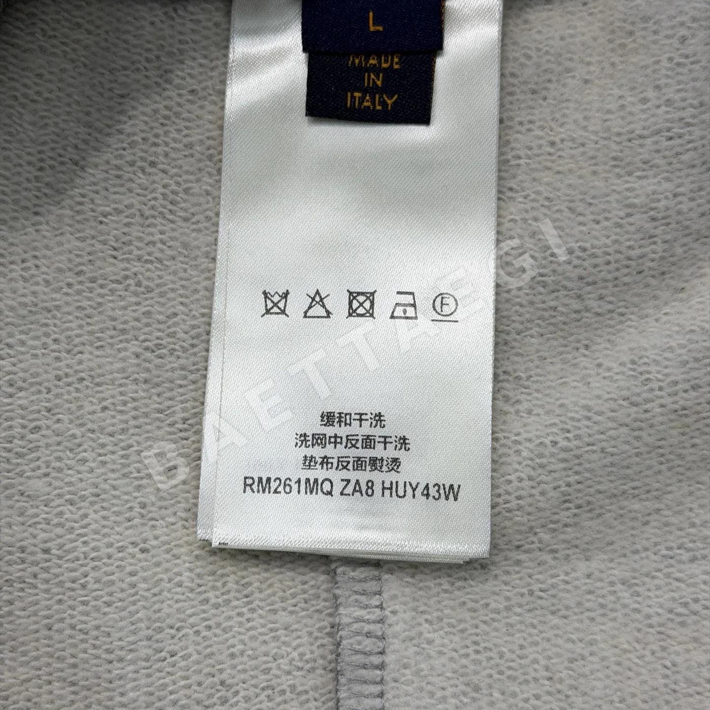 루이비통 모노그램 자수 면 반바지 상세 이미지 9