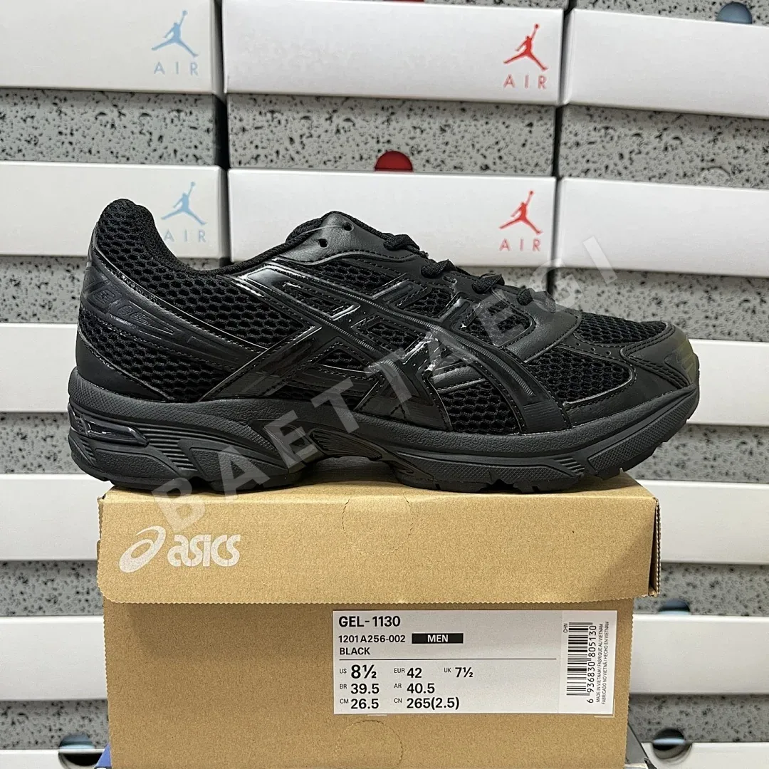 아식스 [VP] 젤 1130 1201A256-002 200315 Asics Gel-1130 Black Graphite Grey