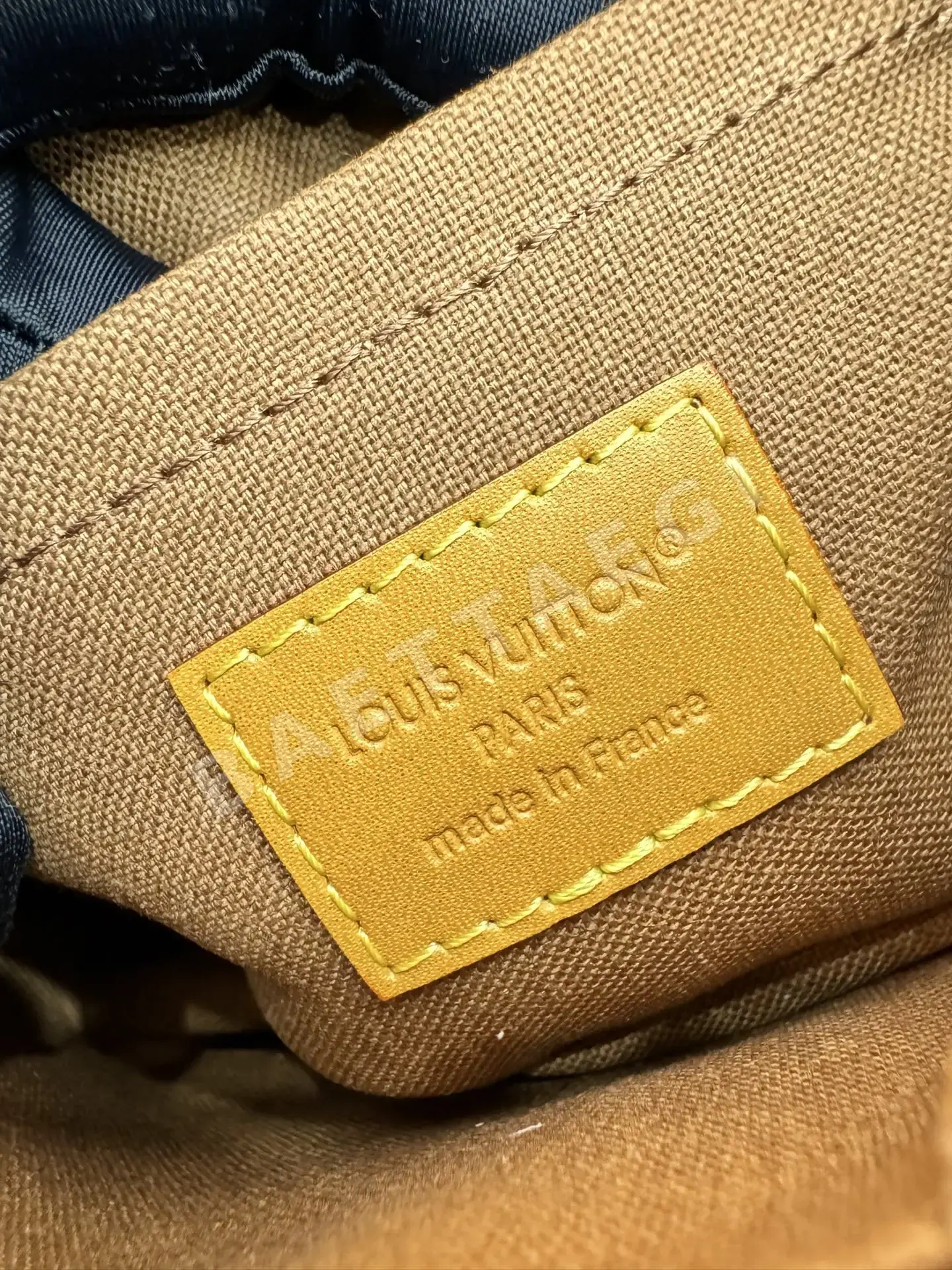 루이비통 다이아몬드 패턴 원목 가죽 가방 M14058 상세 이미지 9