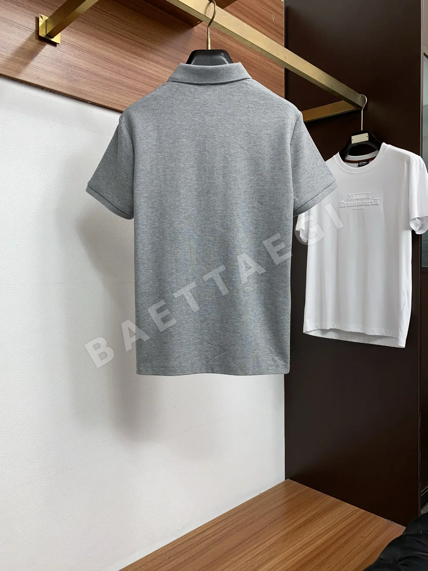 로로피아나 남성 코튼 반팔 폴로셔츠 상세 이미지 10