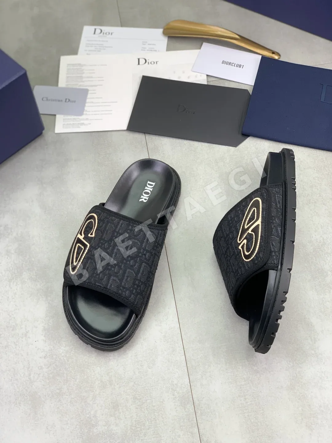 디올 오블리크 자카드 아쿠아 샌들 (Dior Aqua Sandal) 상세 이미지 3