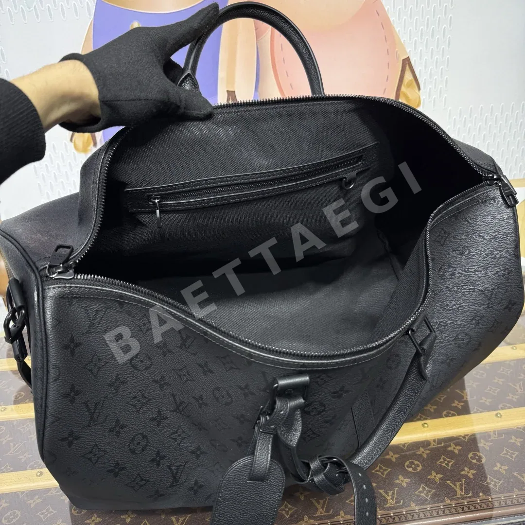 루이비통 미드나이트 블랙 키폴 밴드리에르 여행 가방 M28405 상세 이미지 9