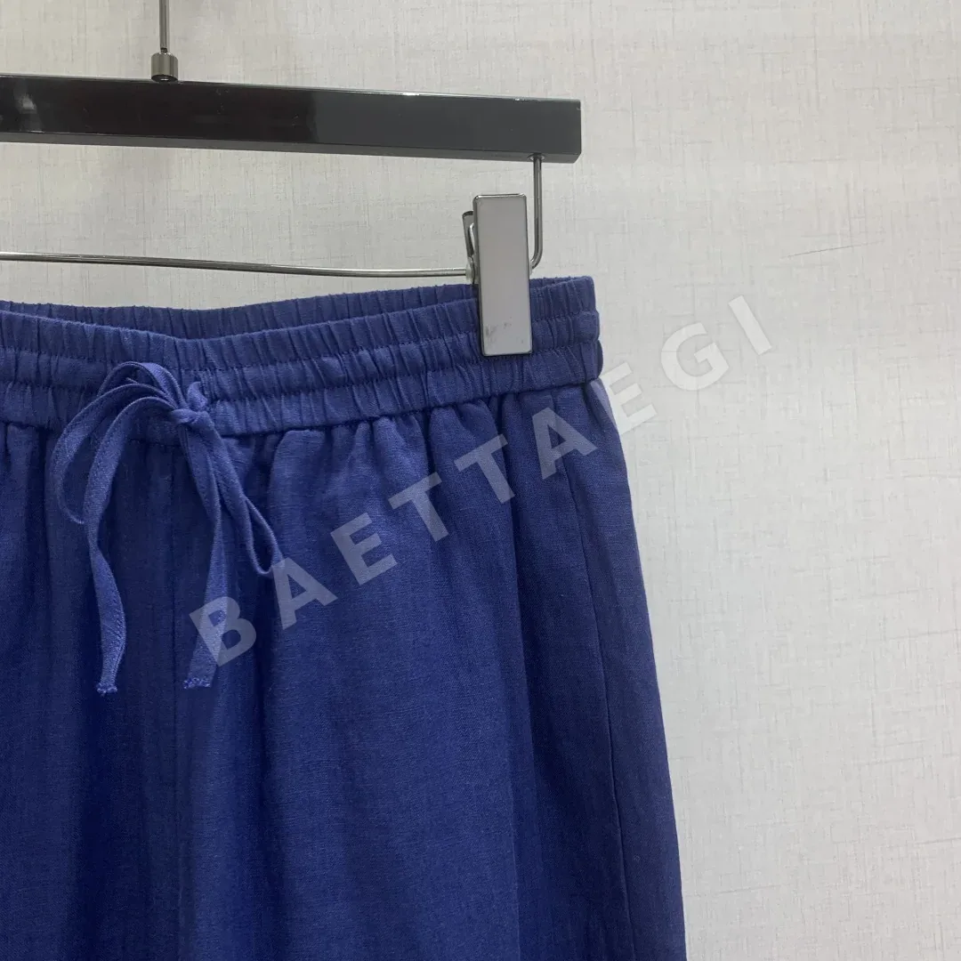 폴로 린넨 통기성 여성 바지 상세 이미지 3