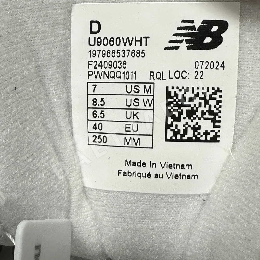 뉴발란스 [C] 9060 U9060WHT 202191 New Balance 9060 상세 이미지 10