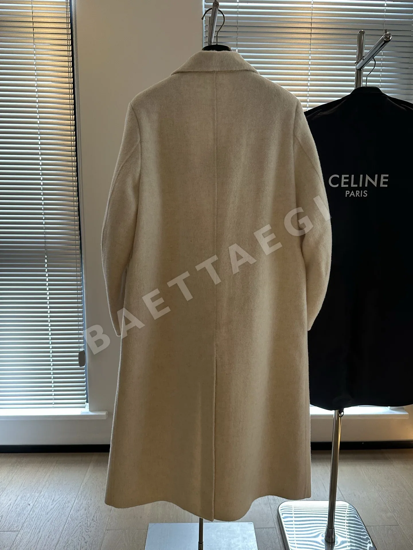 셀린느 캐시미어 울 수트 카라 자켓 상세 이미지 8