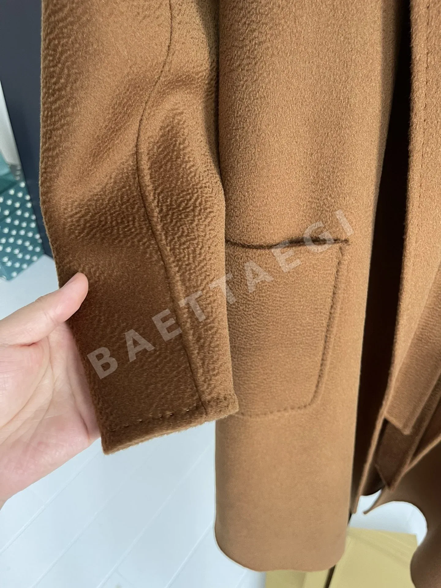 막스마라 라브로 캐시미어 코트 상세 이미지 5