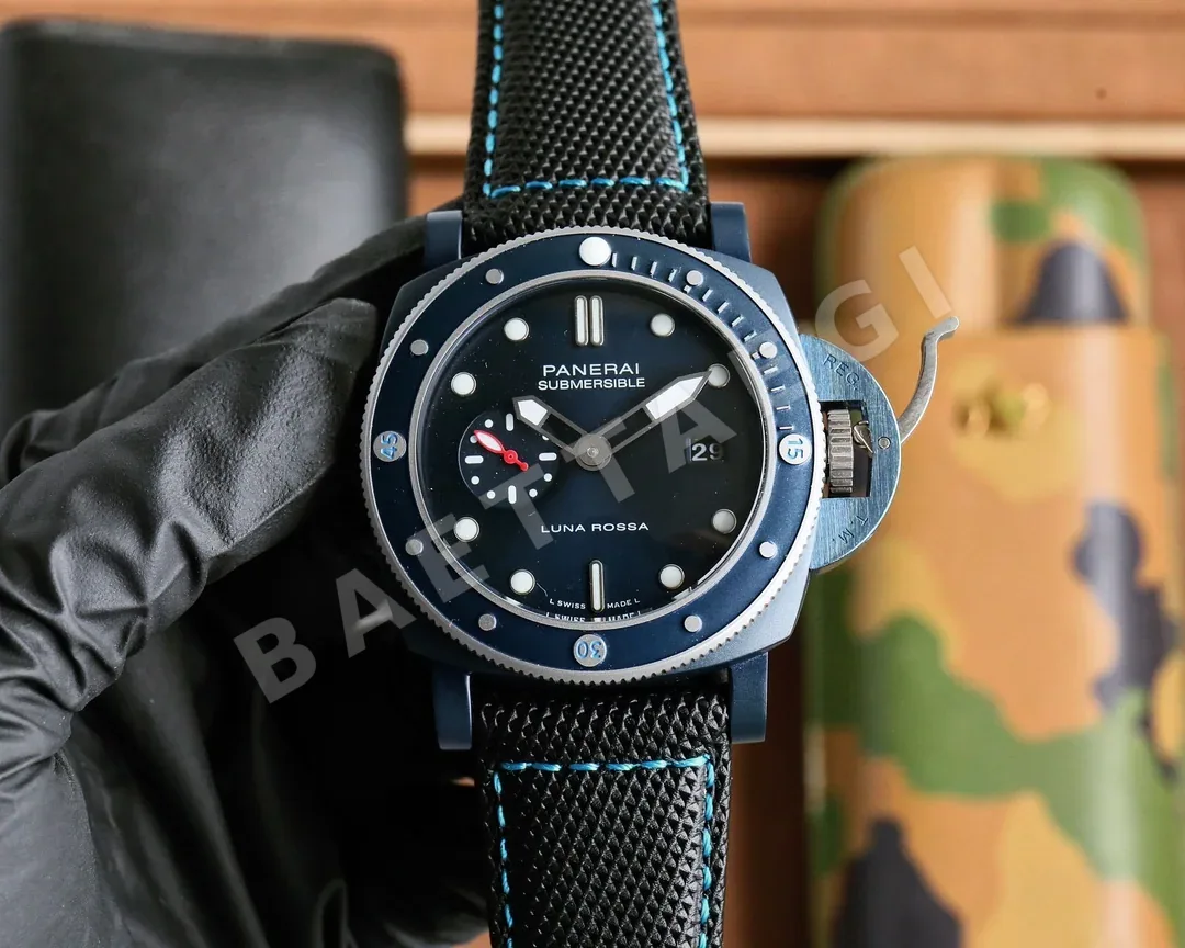 파네라이 45MM316 L 스테인리스 스틸 자동 기계식 시계 상세 이미지 9