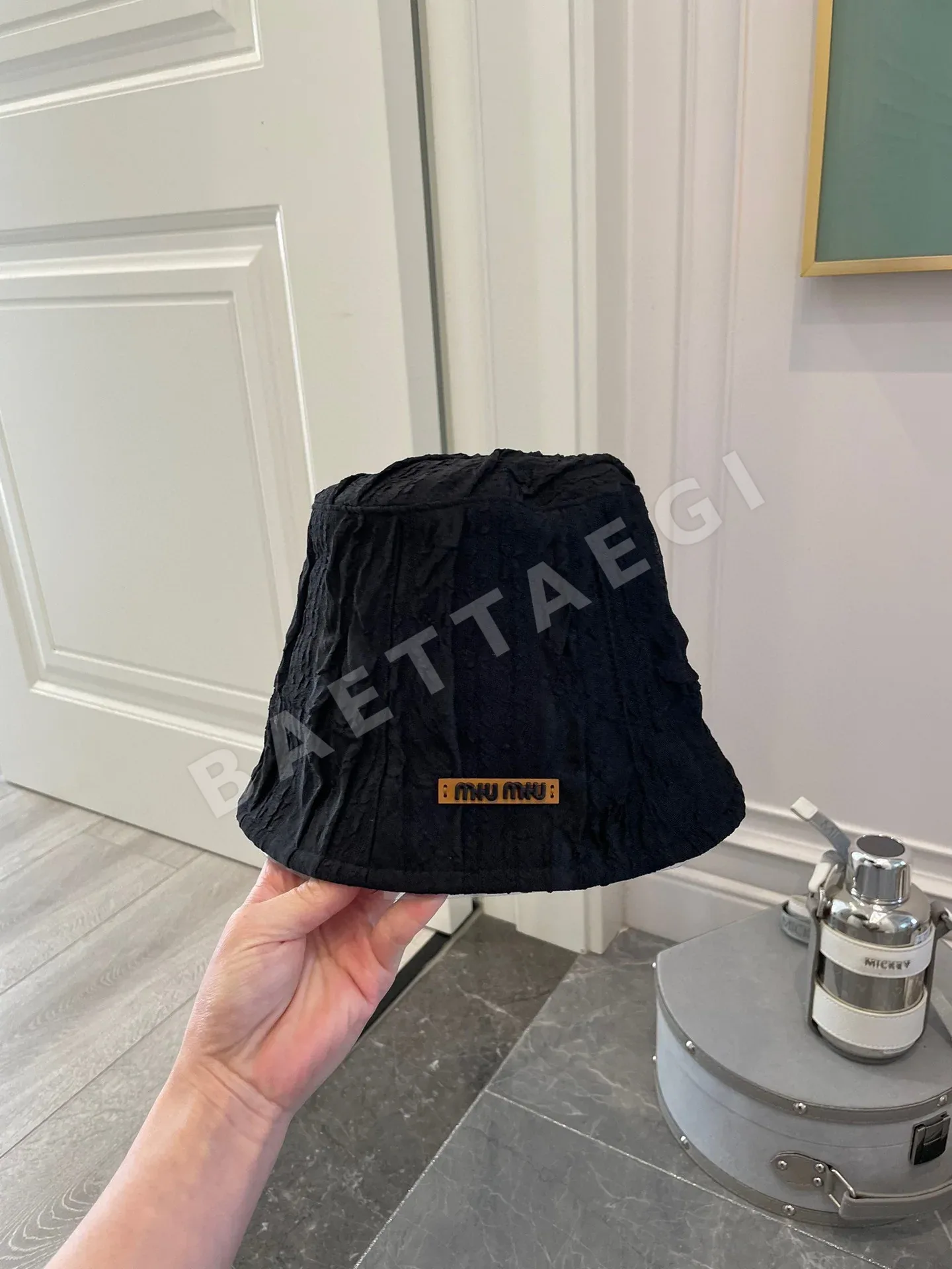 미우미우 모자 79450 Miu Miu Cap 상세 이미지 3
