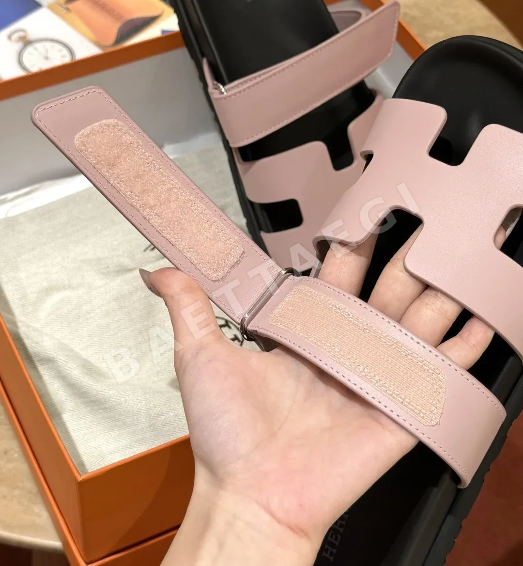 에르메스 시프르 샌들 로즈캉캉 가죽 상세 이미지 7