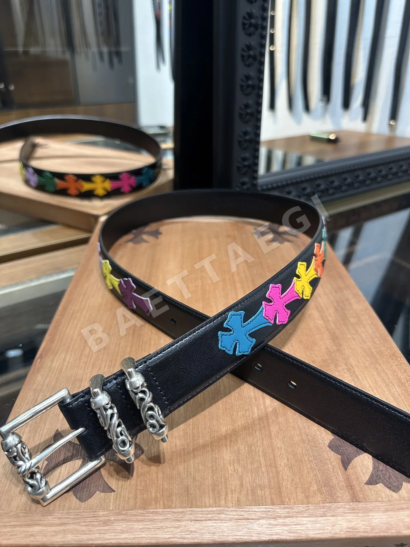 크롬하츠 벨트 164035 Chrome Hearts Belt 상세 이미지 3