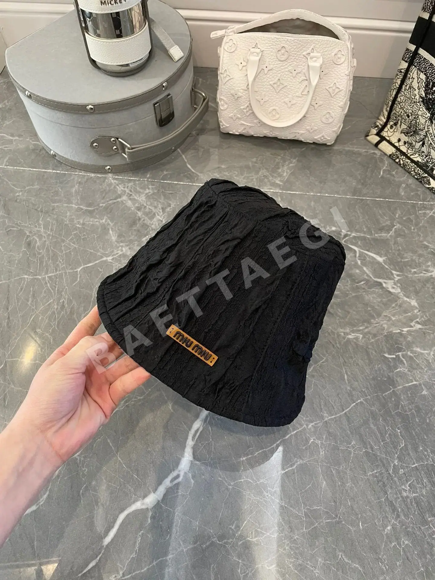 미우미우 모자 79450 Miu Miu Cap 상세 이미지 2