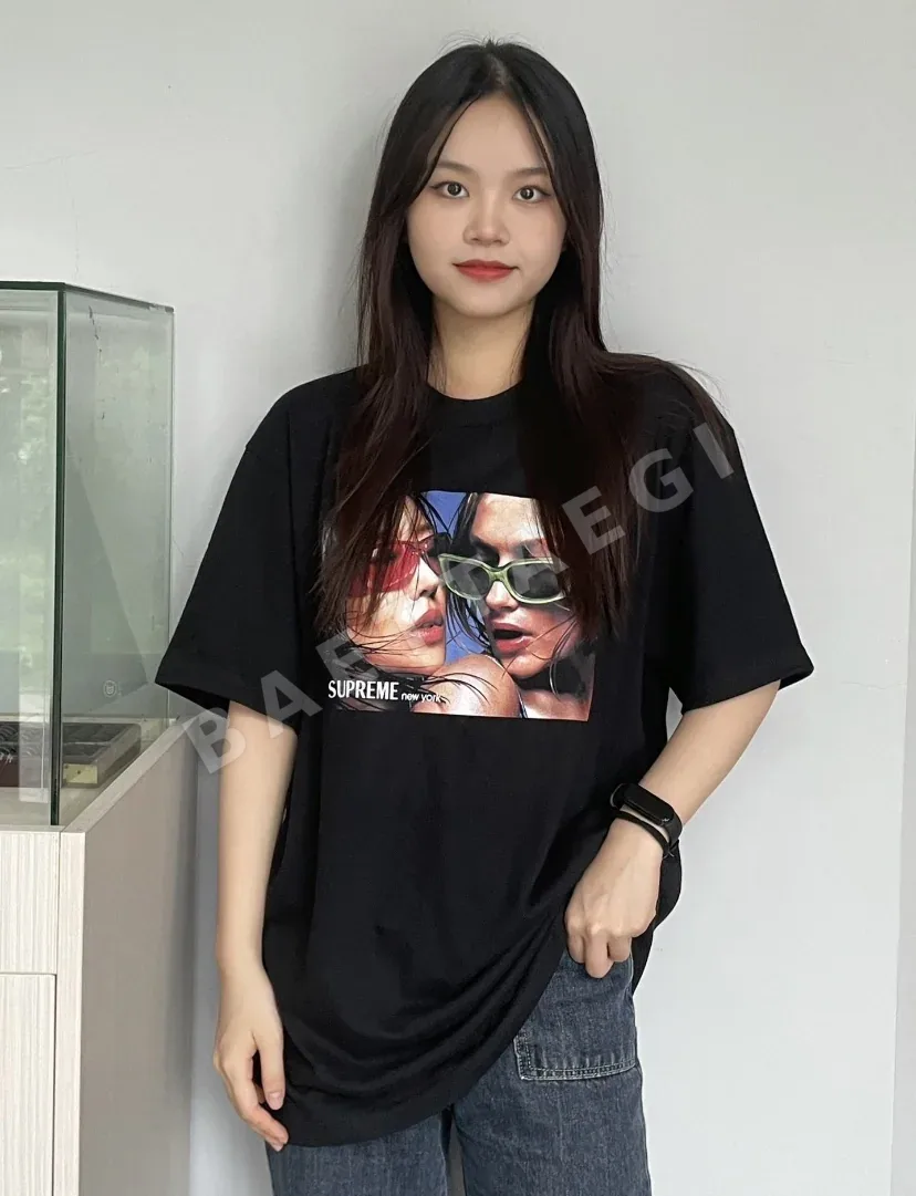 슈프림 캐릭터 프린트 코마 코튼 반팔 티셔츠 상세 이미지 9